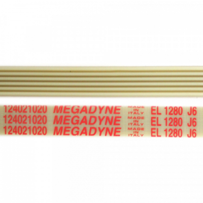 Ремень 1280 J6, L1200мм, белый, Megadyne