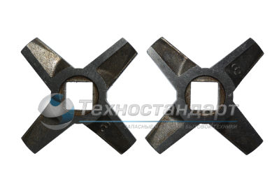 Нож для мясорубки Zelmer, отверстие-квадрат 10,3 мм