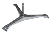 Крестовина барабана стиральной машины Samsung, лучи 23,7 см, вал 12,6 см, крепление под болт, код DC97-00124B, втулка из нержавейки