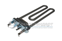 Тэн 2000W, прямой, без отверстия под датчик, L=180  мм, l=11 мм, резинка ровная, для Samsung, код 000316026100